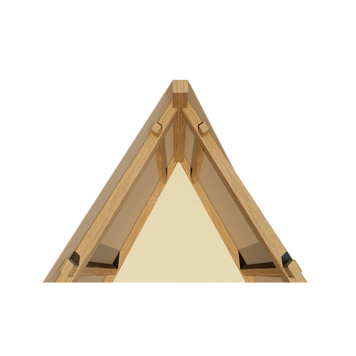 AX17 - Basic Safari Tent with Small Veranda