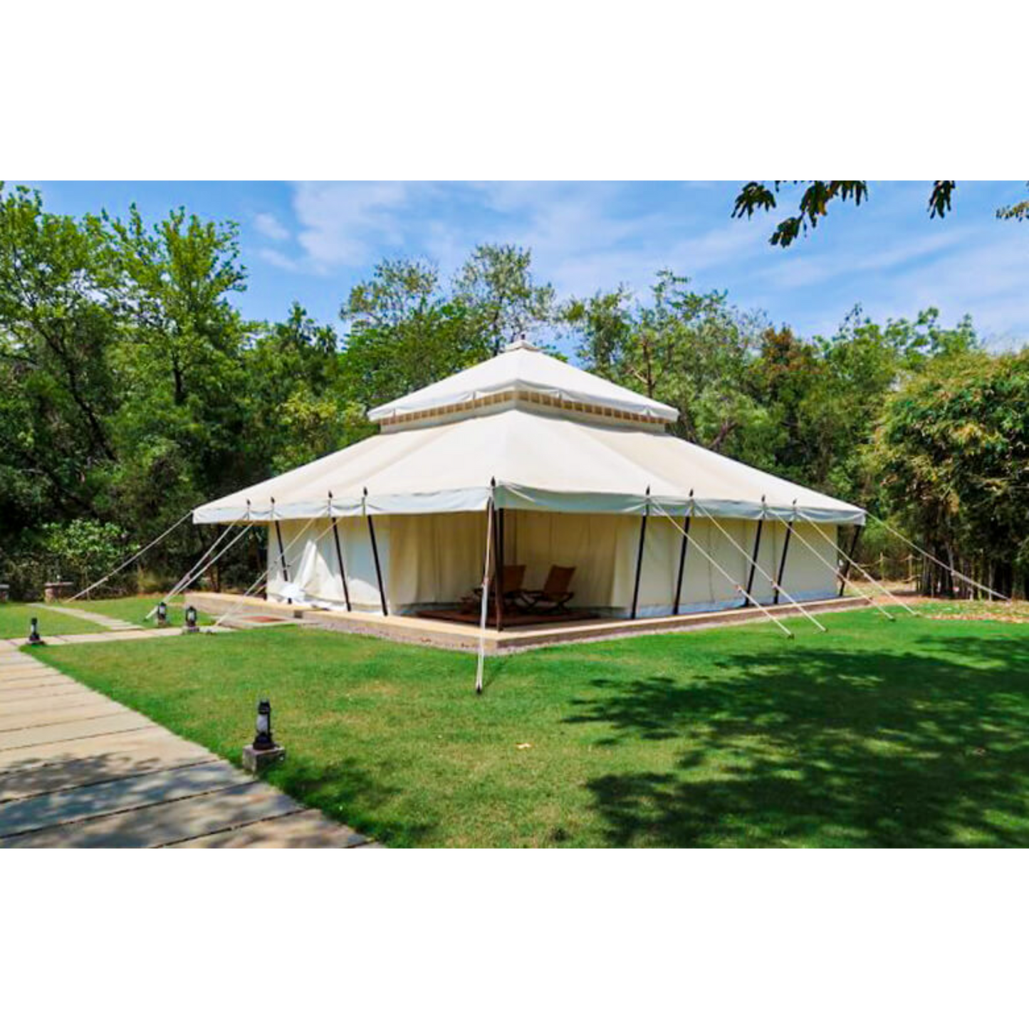 HX80 - Upgraded Luxury H Series Lodge Tent