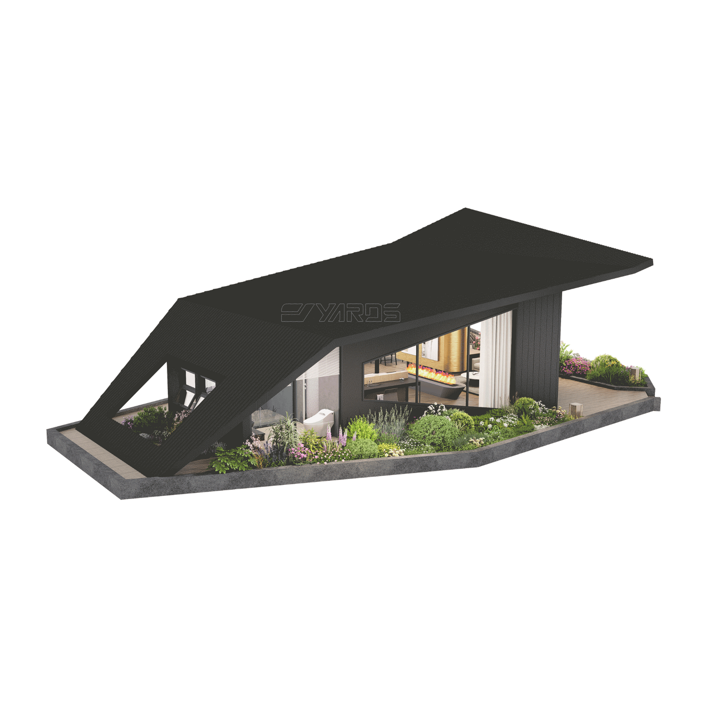 FS Luxury Tiny House With XL Terrace