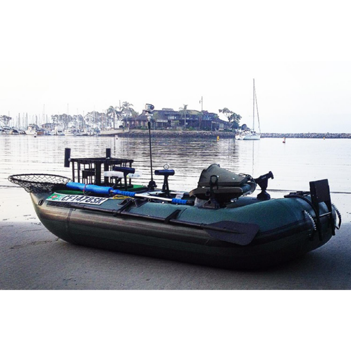 285 FRAMELESS PONTOON BOAT - INFLATABLE FISHING BOAT