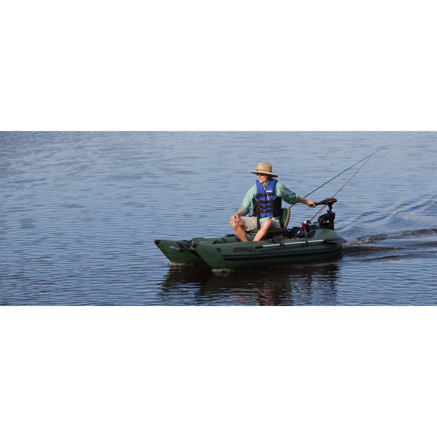 285 FRAMELESS PONTOON BOAT - INFLATABLE FISHING BOAT