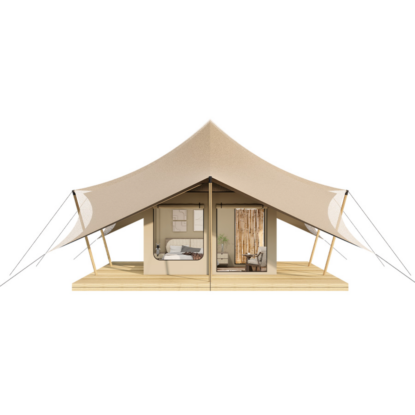GR24 - Medium-Sized Safari Tent Model