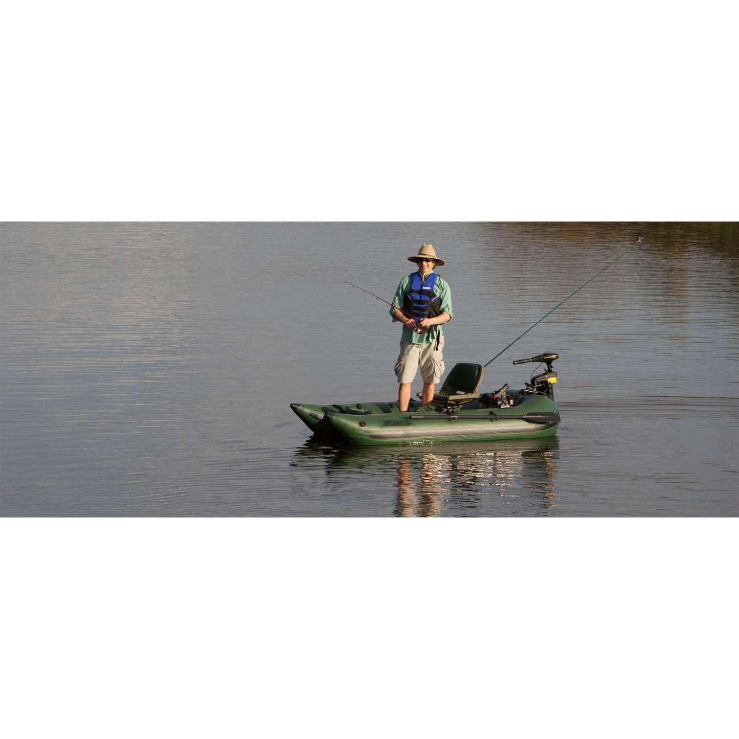 285 FRAMELESS PONTOON BOAT - INFLATABLE FISHING BOAT
