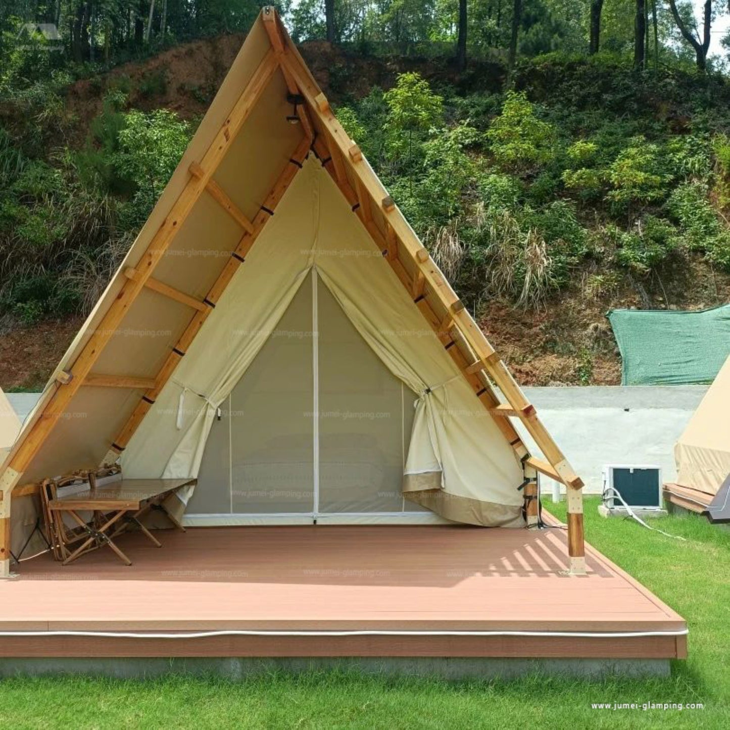AX17 - Basic Safari Tent with Small Veranda