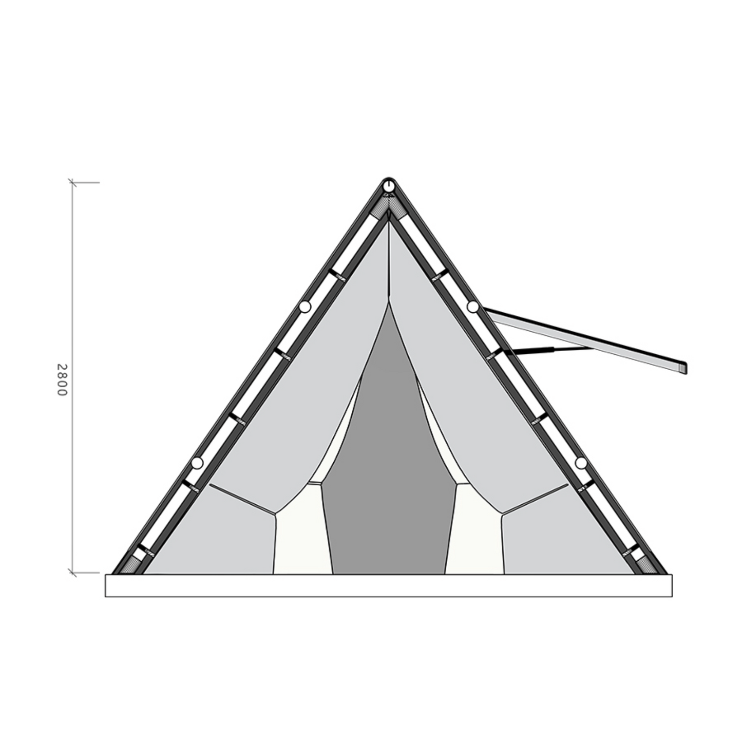 A15 - Mini & Low-Cost Basic Safari Tent