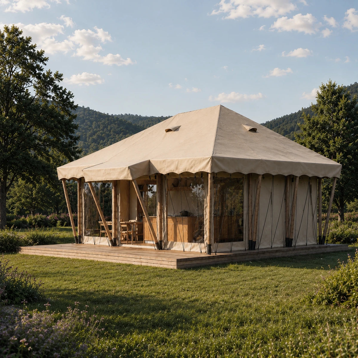 S36 - Exquisite Glamping Safari Tent