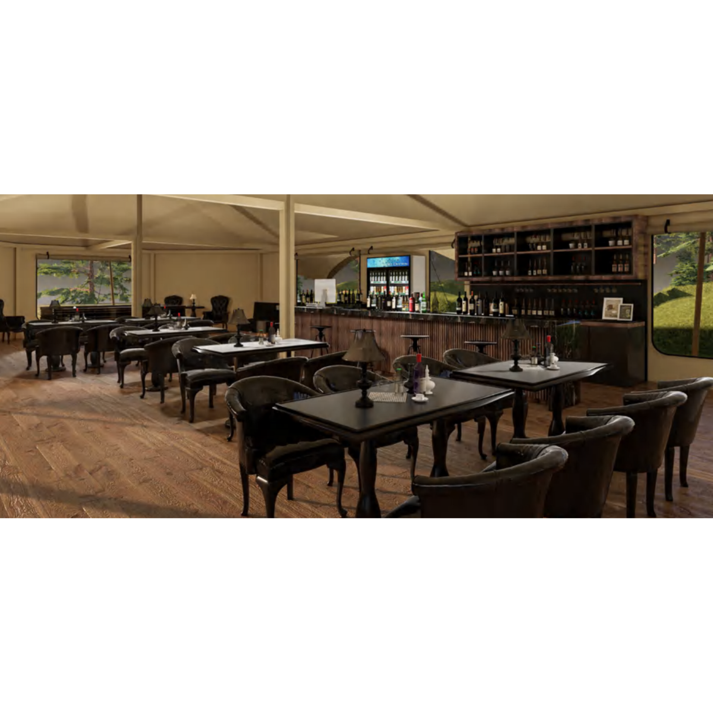 ER145 - Deluxe Executive Room Stretch Tent