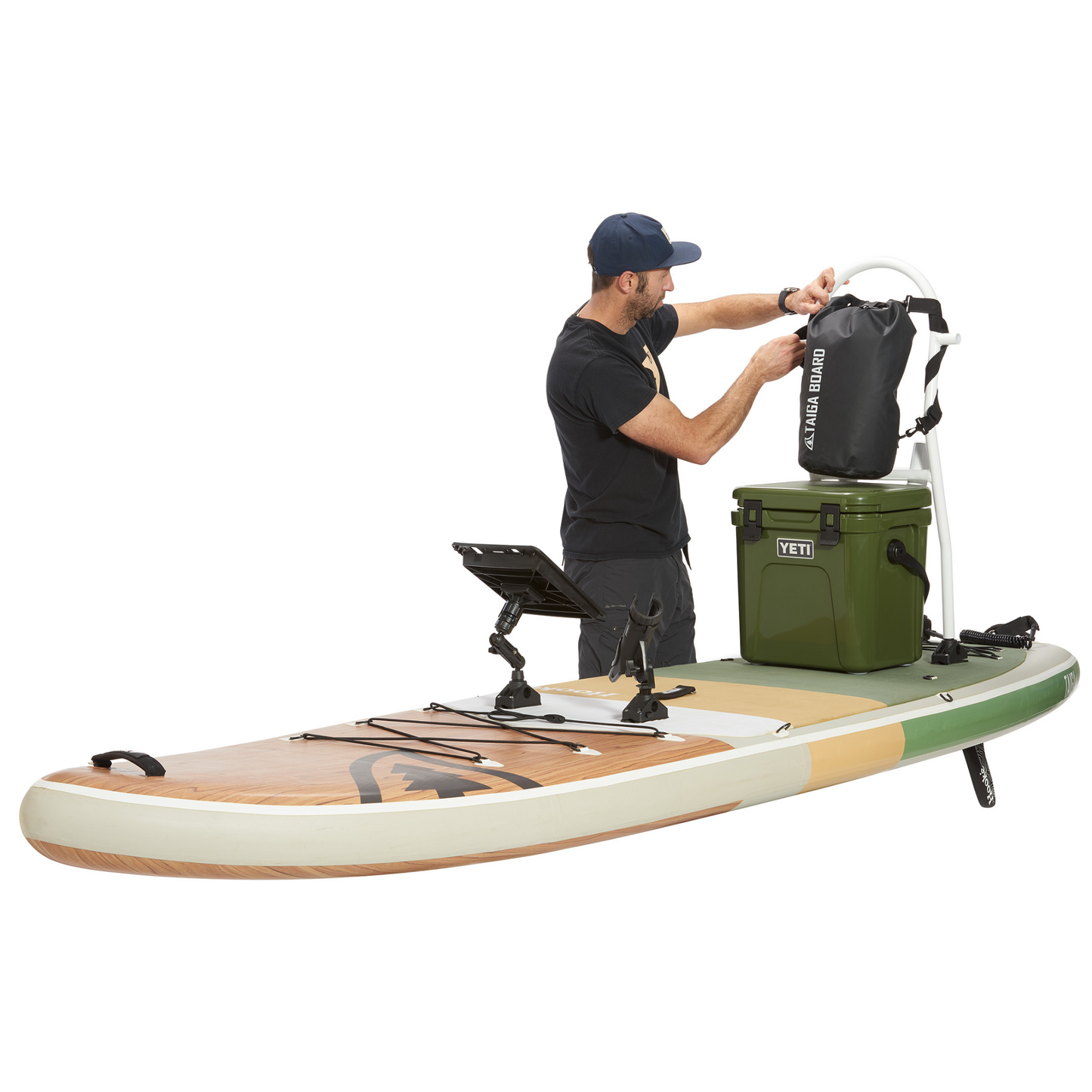 HOOKÉ AIR 11'6'' - INFLATABLE PADDLE BOARD (DELUXE FISHING KIT)