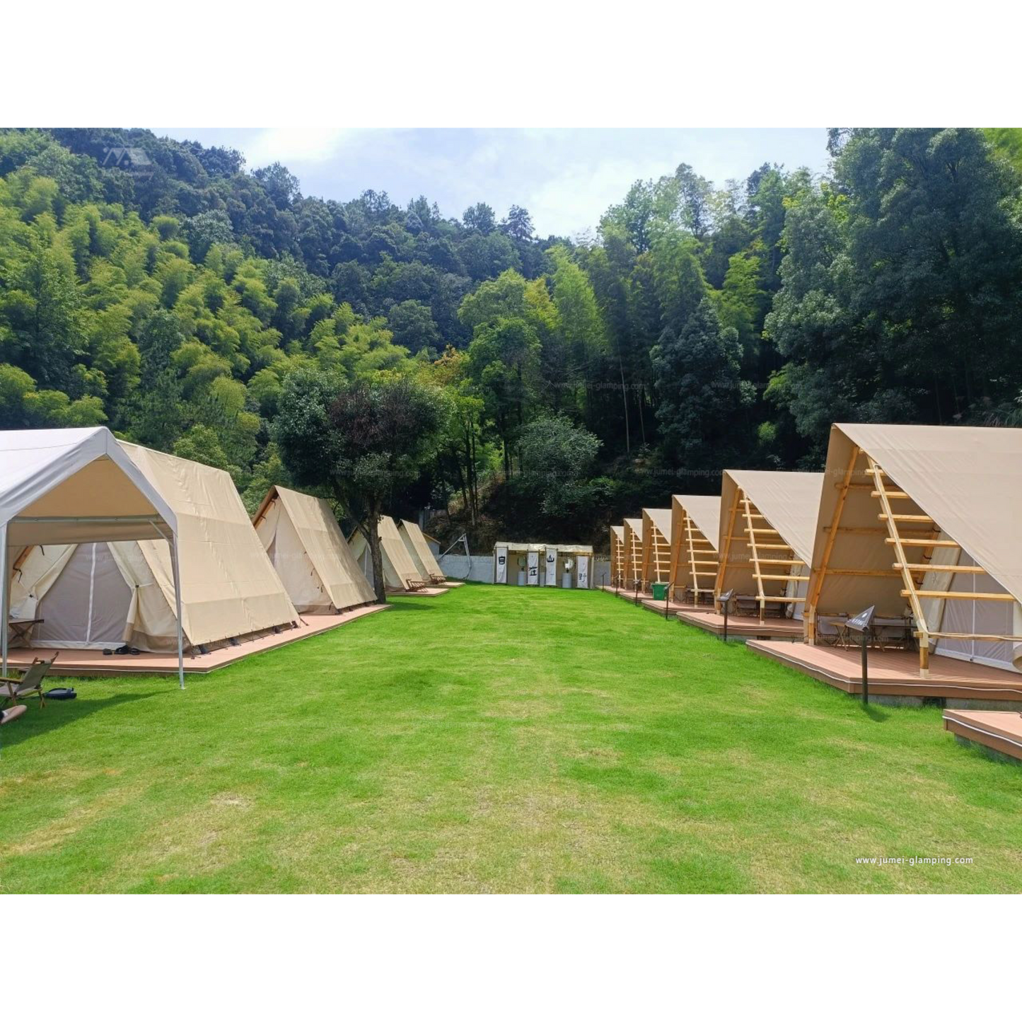 AX17 - Basic Safari Tent with Small Veranda