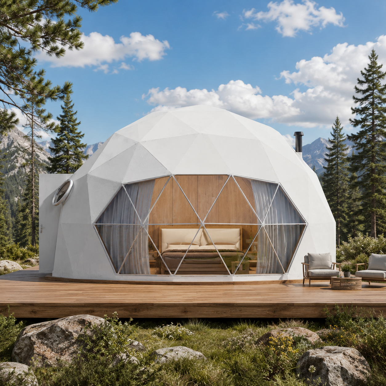 6M Glamping Dome