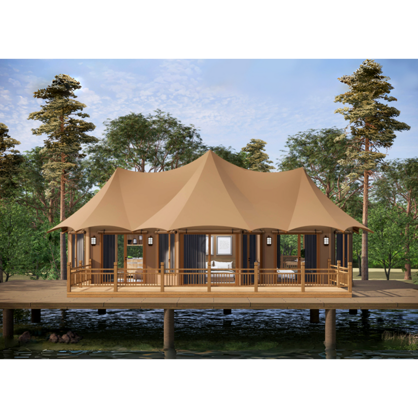 ZT60 - Luxury Z Series Safari Lodge Tent