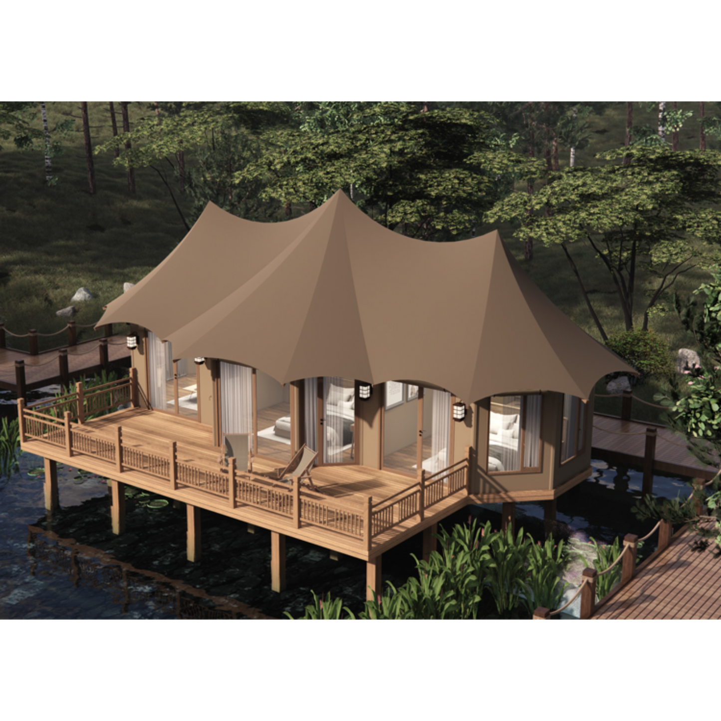 ZT60 - Luxury Z Series Safari Lodge Tent
