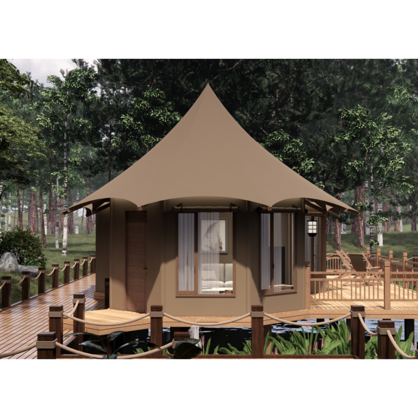 ZT60 - Luxury Z Series Safari Lodge Tent