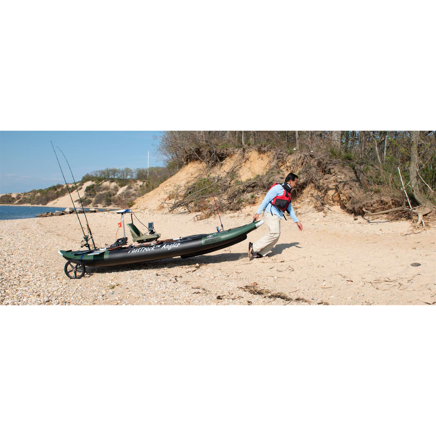 385FTA FASTTRACK™ ANGLER SERIES - INFLATABLE FISHING KAYAK