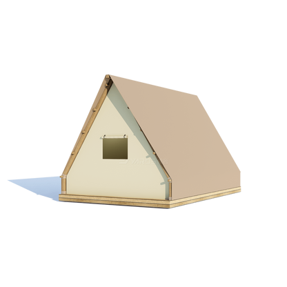 AX17 - Basic Safari Tent with Small Veranda