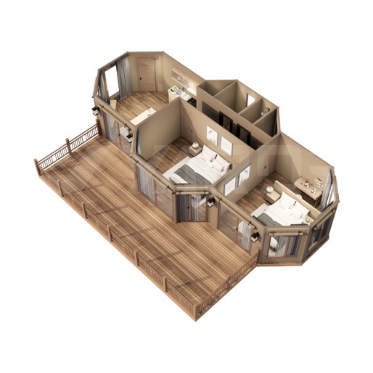 ZT60 - Luxury Z Series Safari Lodge Tent