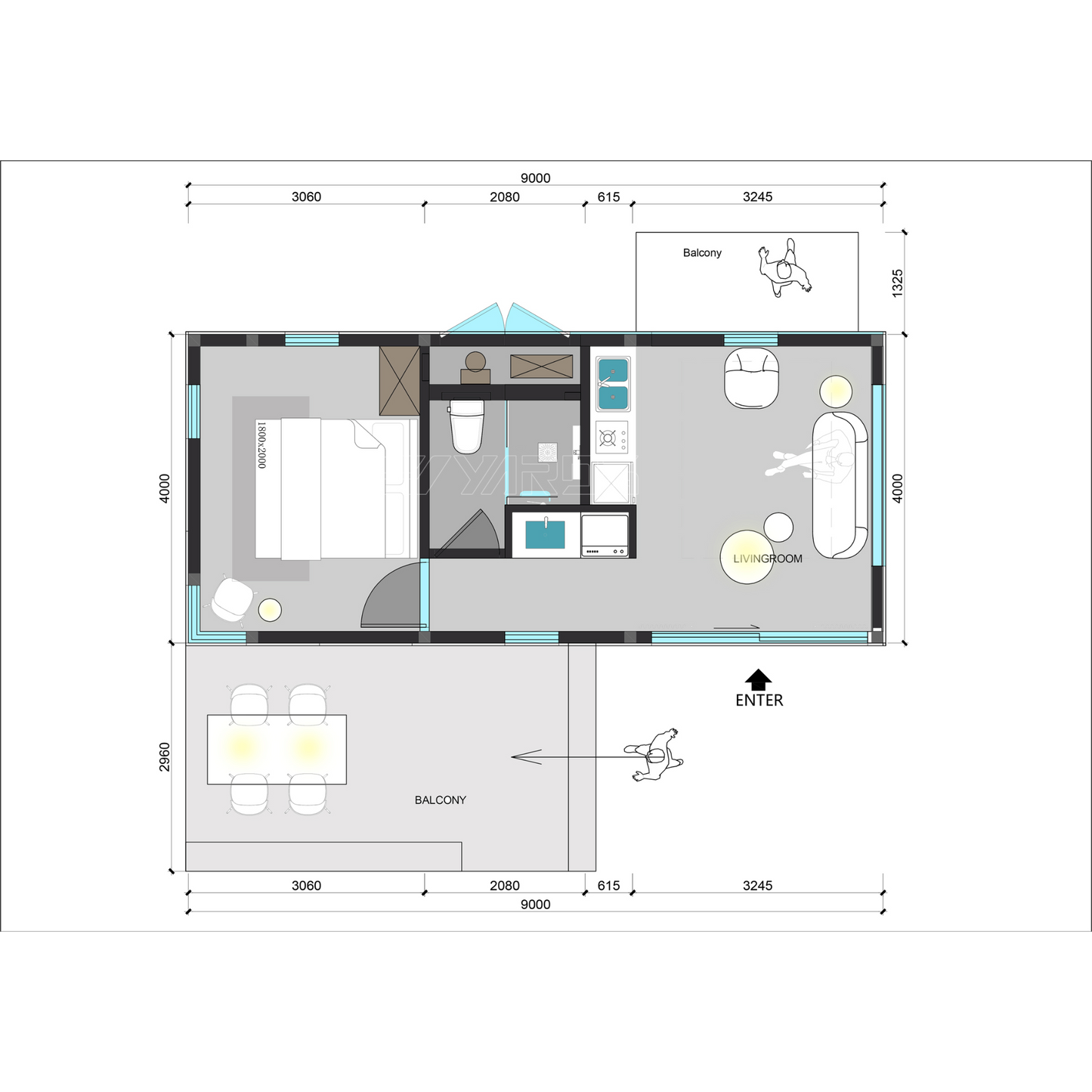 LH5 - Spacious Tiny House LH Series (MIC)