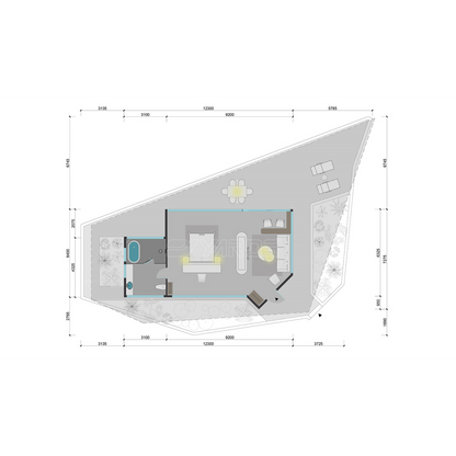 FS Luxury Tiny House With XL Terrace