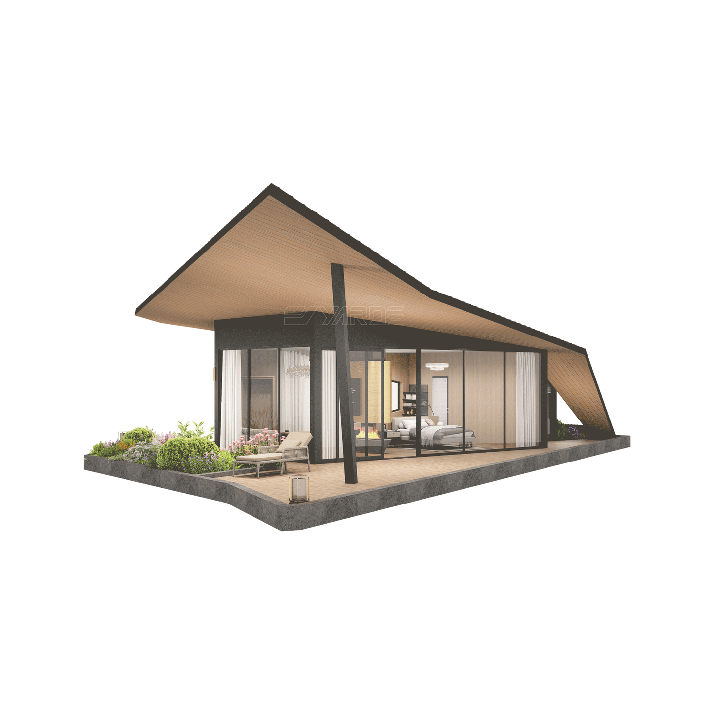 FS Luxury Tiny House With XL Terrace