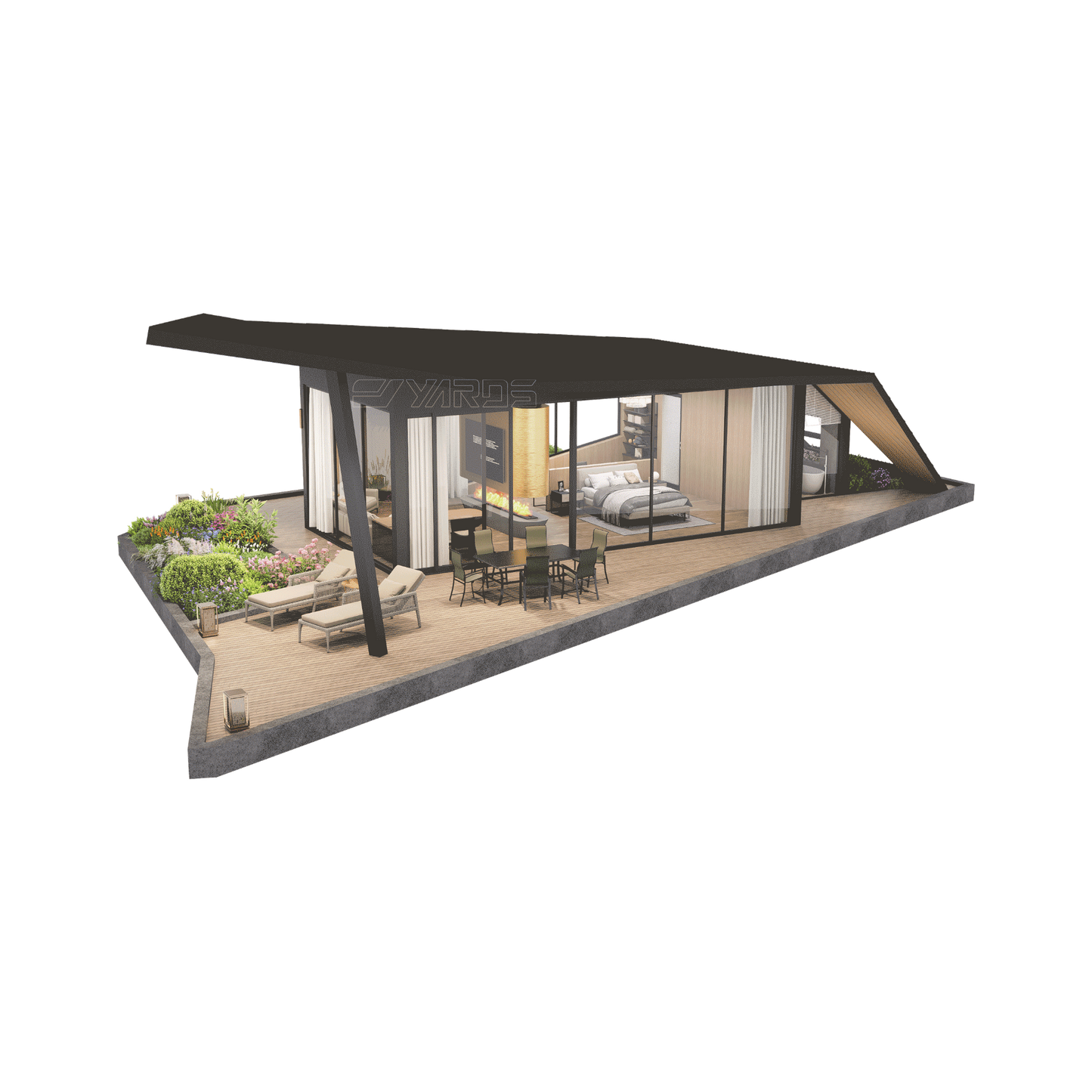 FS Luxury Tiny House With XL Terrace