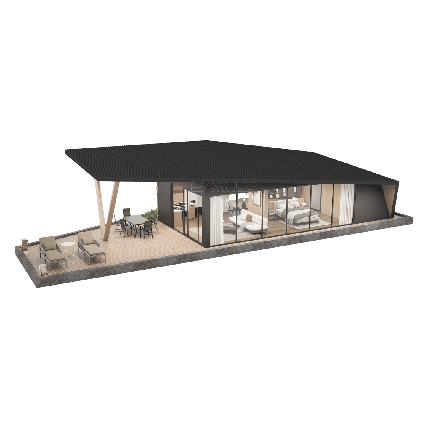 FR Luxury Tiny House With Grand Terrace