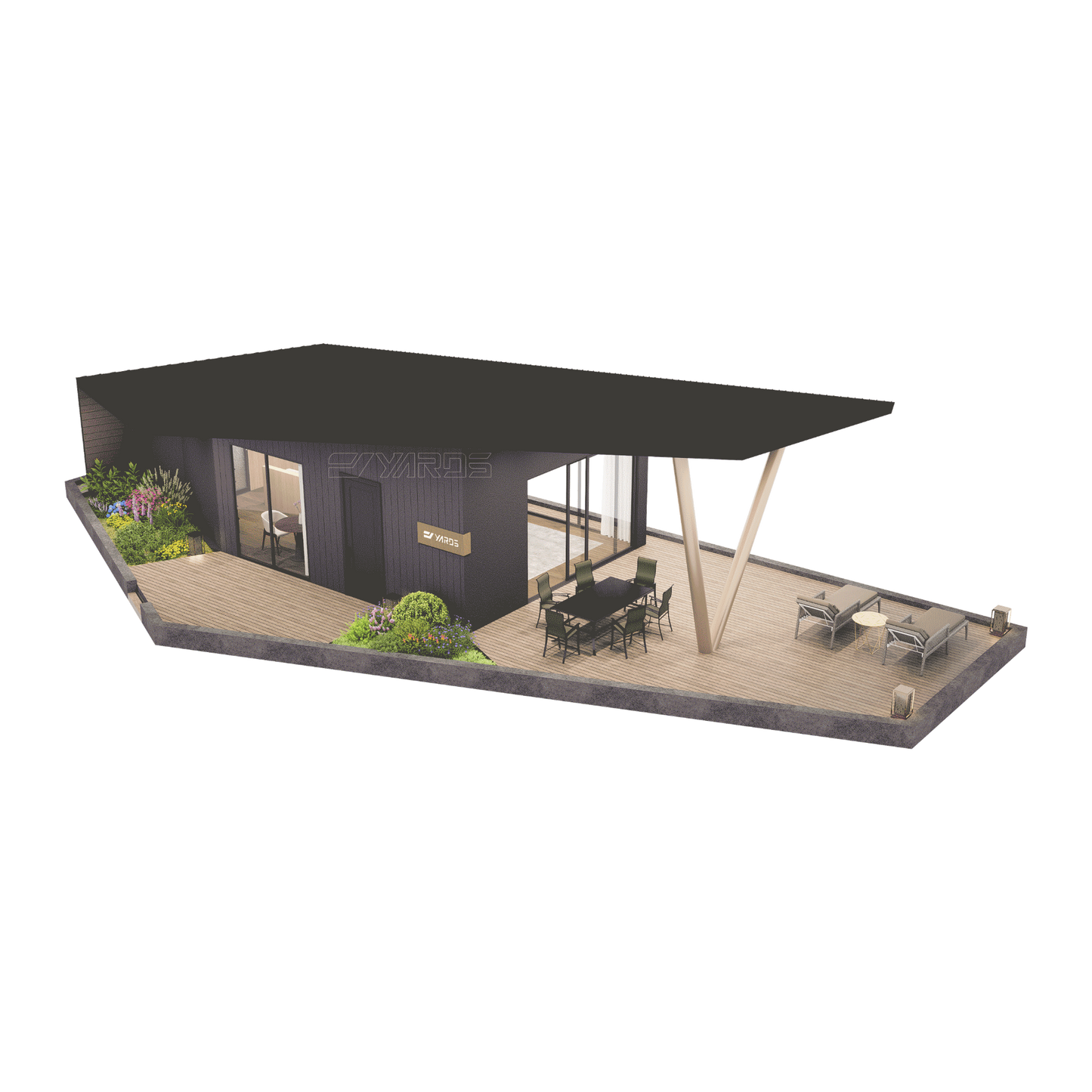 FR Luxury Tiny House With Grand Terrace