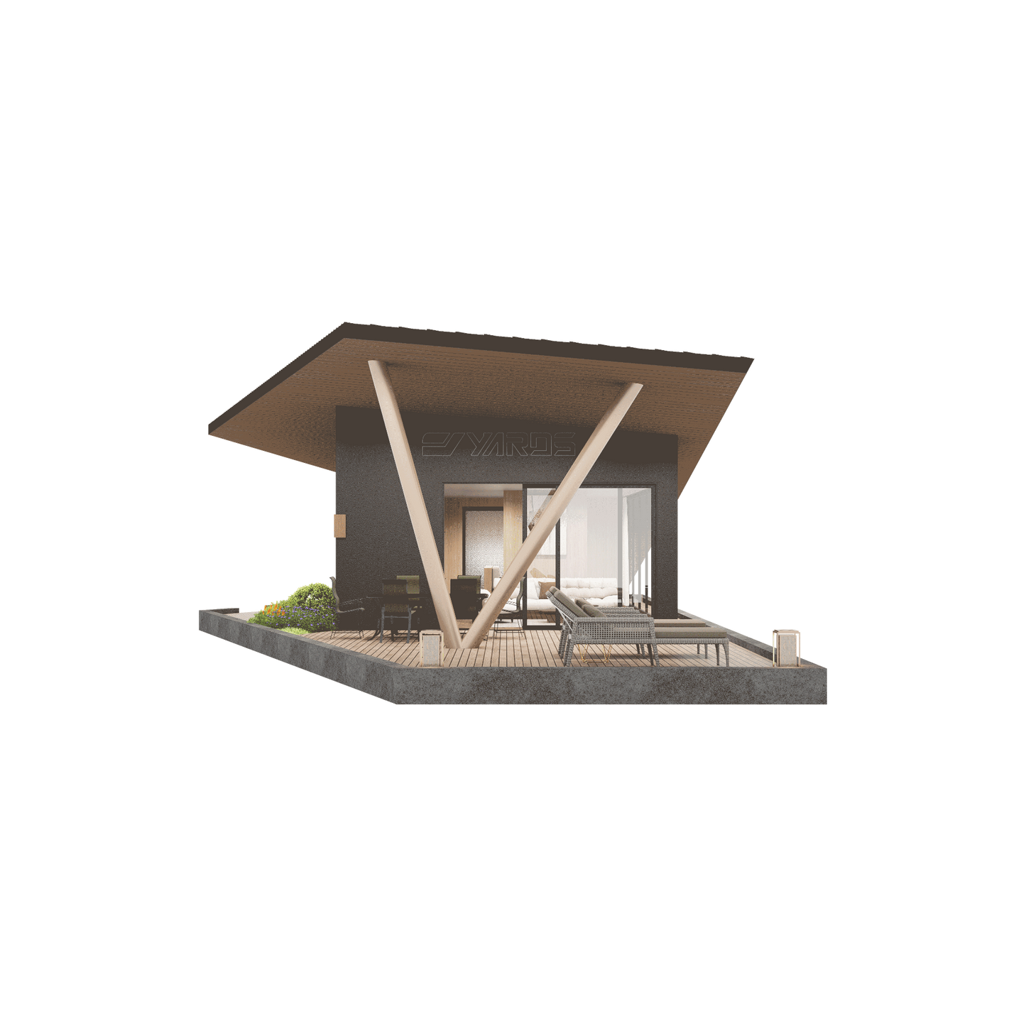 FR Luxury Tiny House With Grand Terrace