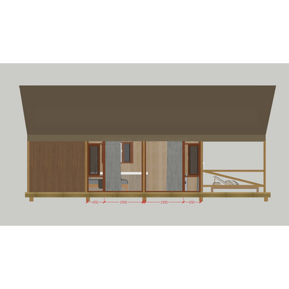 C45 - High Quality Safari Tent
