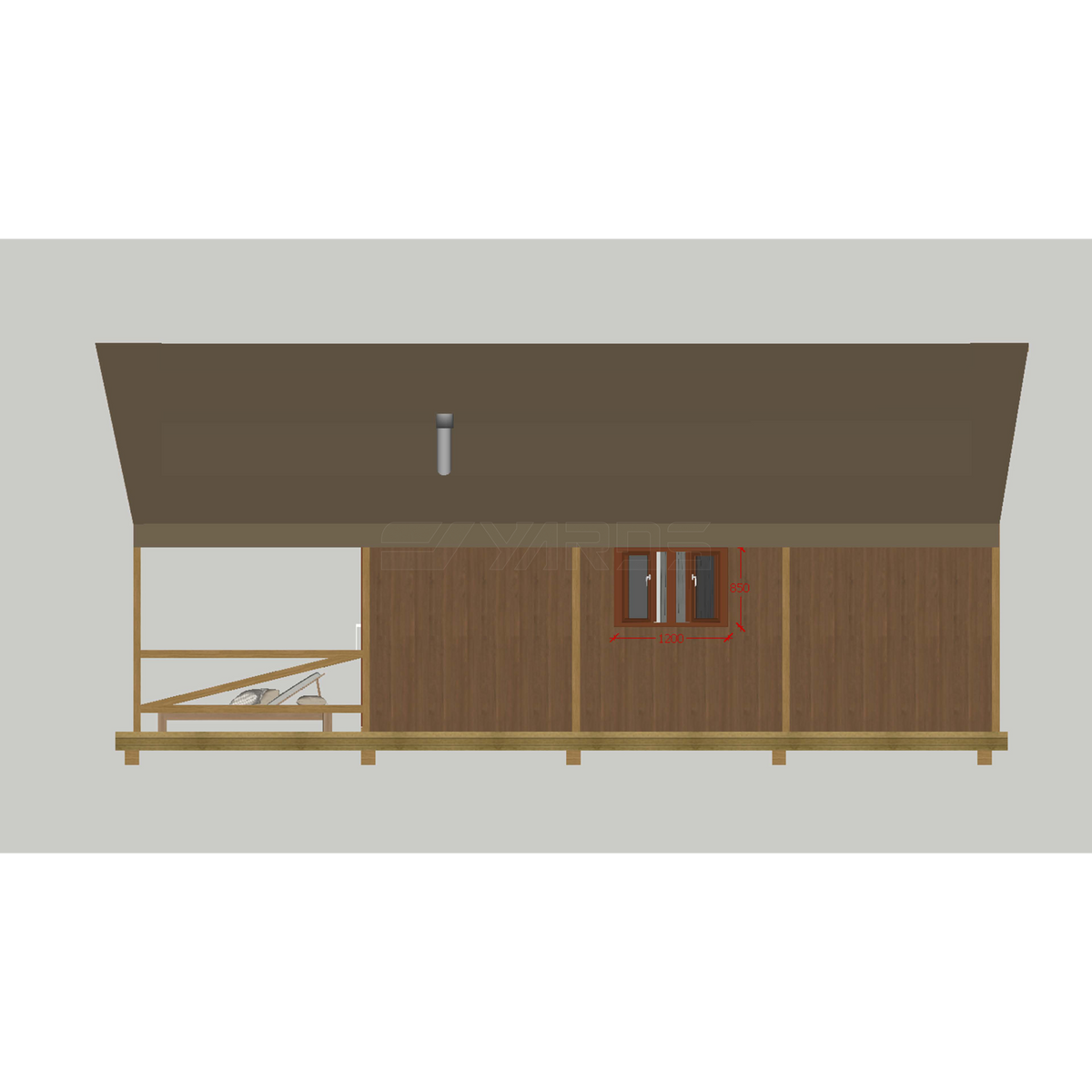 C45 - High Quality Safari Tent