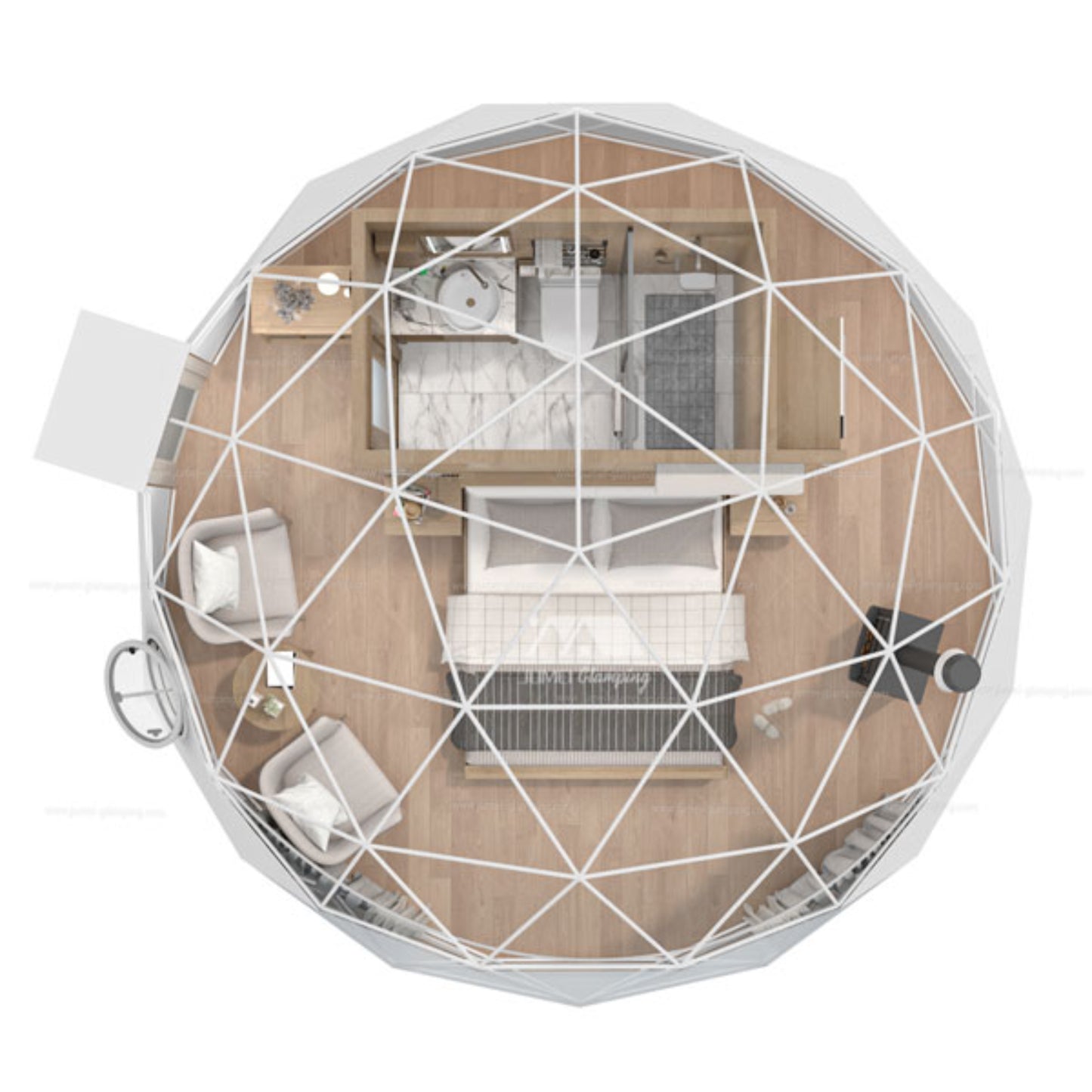 6M Glamping Dome