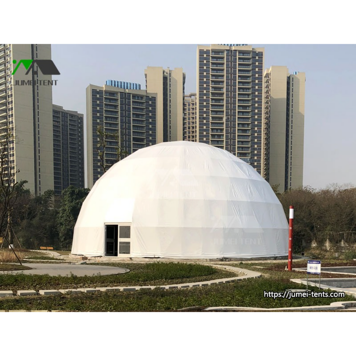 Custom 14M Glamping Dome