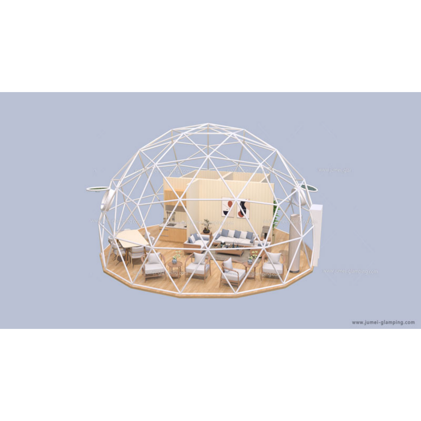 8M Glamping Dome