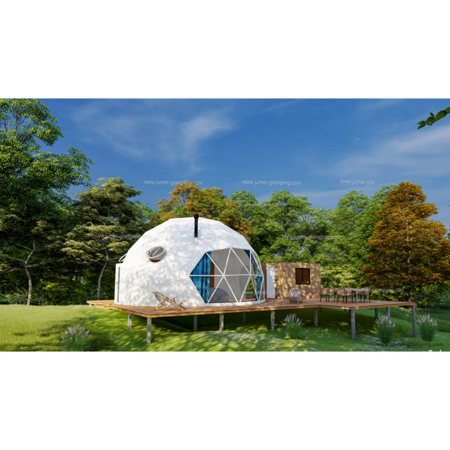 8M Glamping Dome