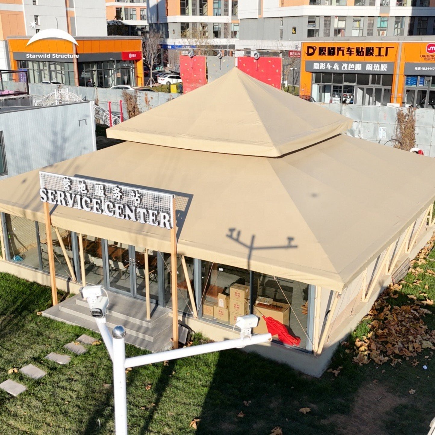 HX100 - Upgraded Luxury H Series Lodge Tent