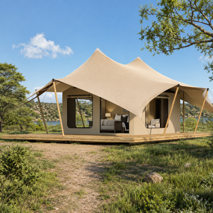 DR69 - Extra-Large Double Room Stretch Tent