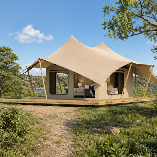 DR69 - Extra-Large Double Room Stretch Tent