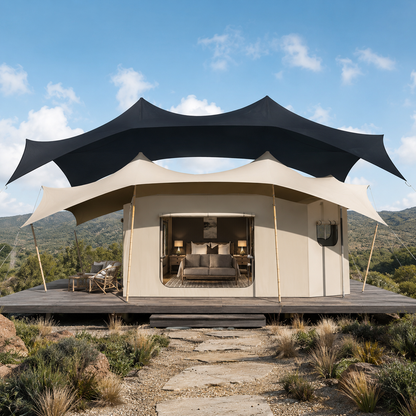 DR69 - Extra-Large Double Room Stretch Tent