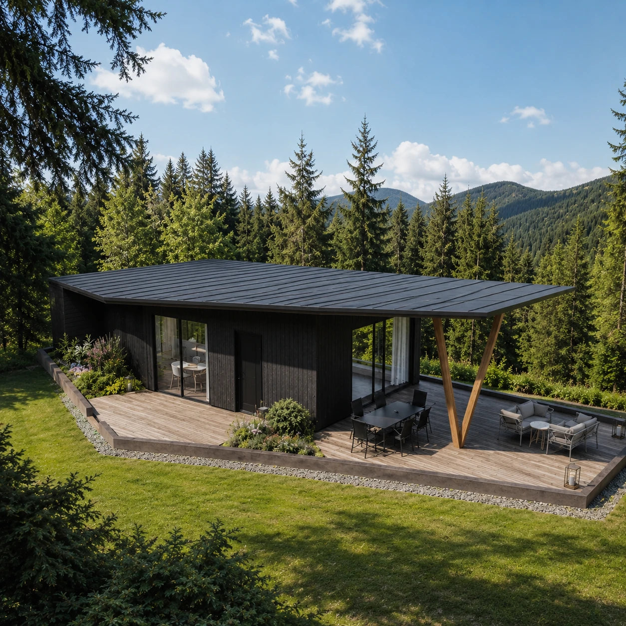 FR Luxury Tiny House With Grand Terrace