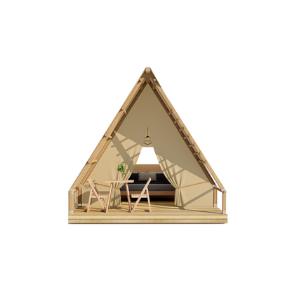 AX17 - Basic Safari Tent with Small Veranda