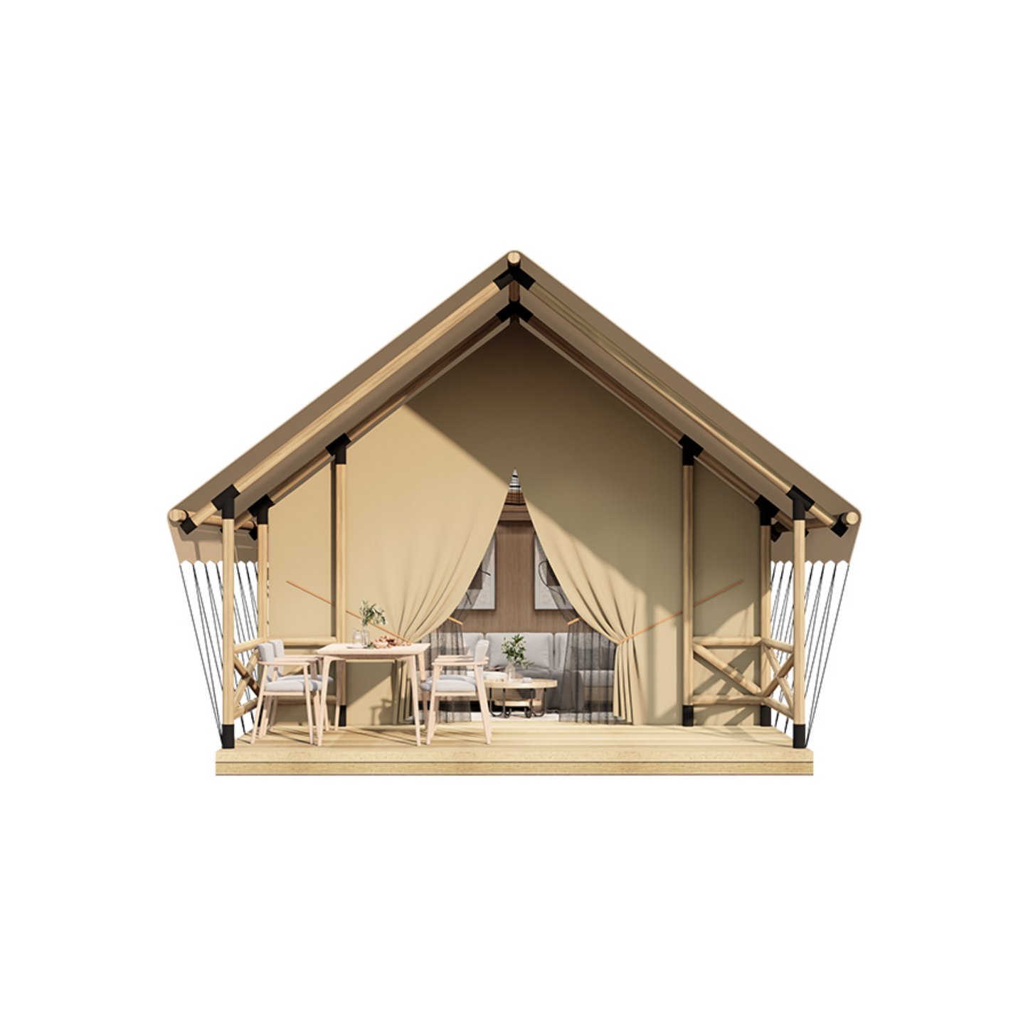 B45 - Luxury Safari Tent with Attic