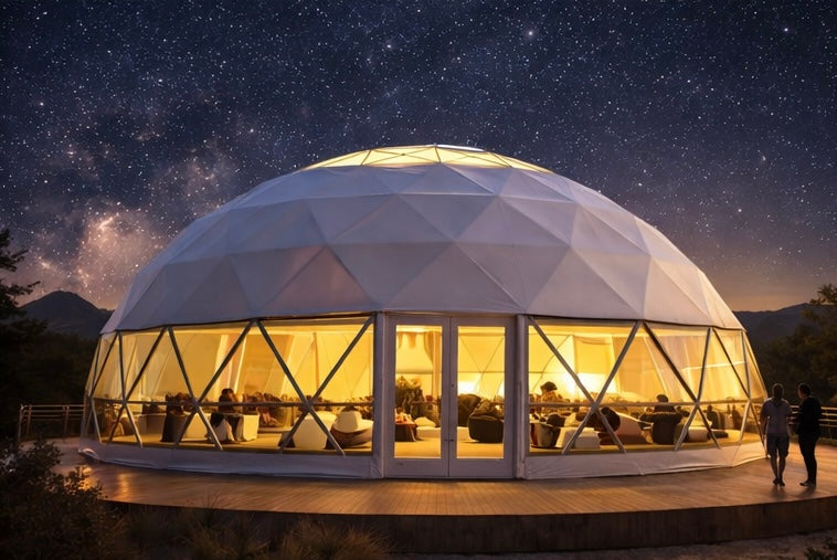 Custom 14M Glamping Dome