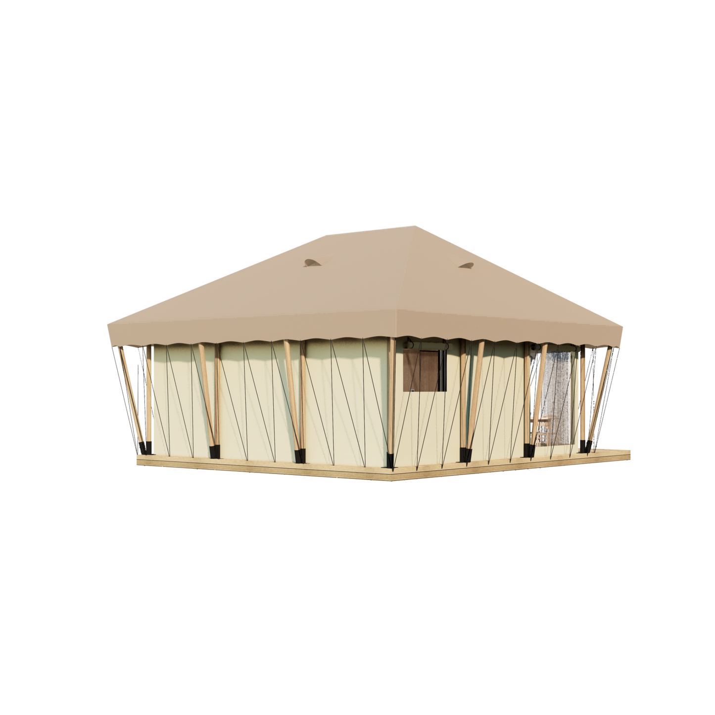 S36 - Exquisite Glamping Safari Tent