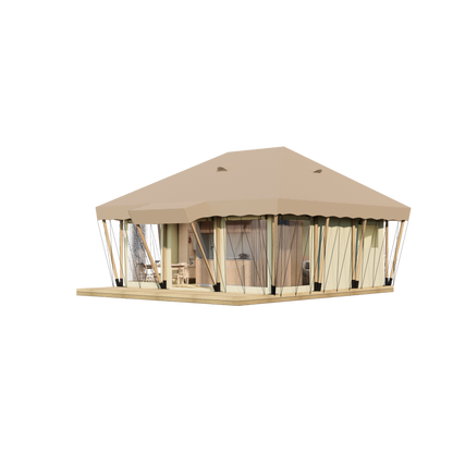 S36 - Exquisite Glamping Safari Tent