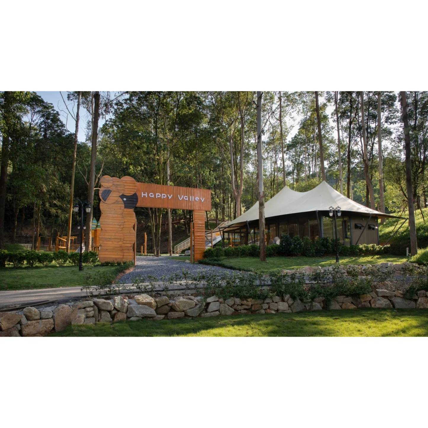 M74 - Large Three-Peak M Series Lodge Tent