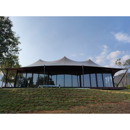 M74 - Large Three-Peak M Series Lodge Tent