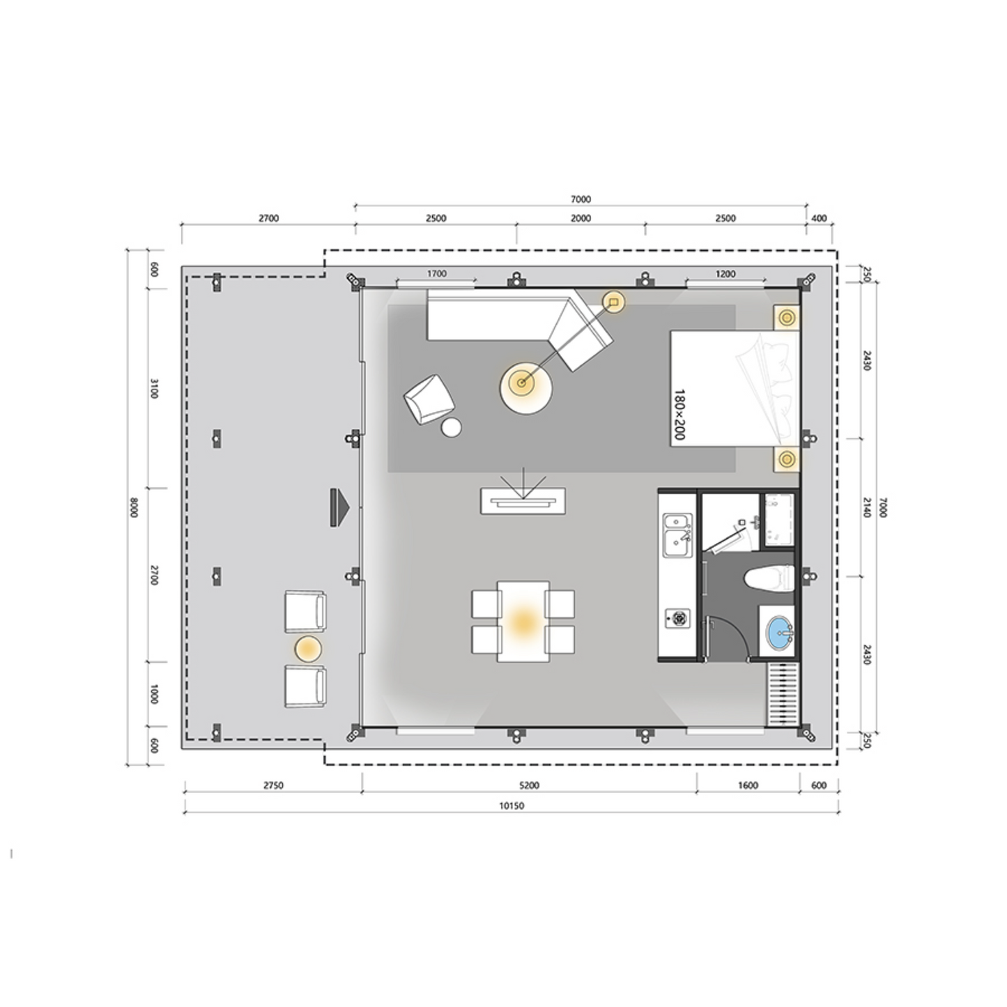 SX49 - Deluxe Glamping Safari Tent