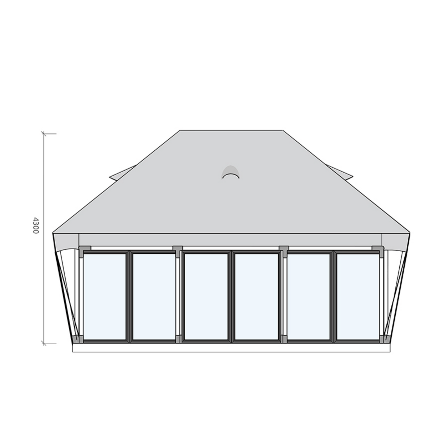 SX49 - Deluxe Glamping Safari Tent