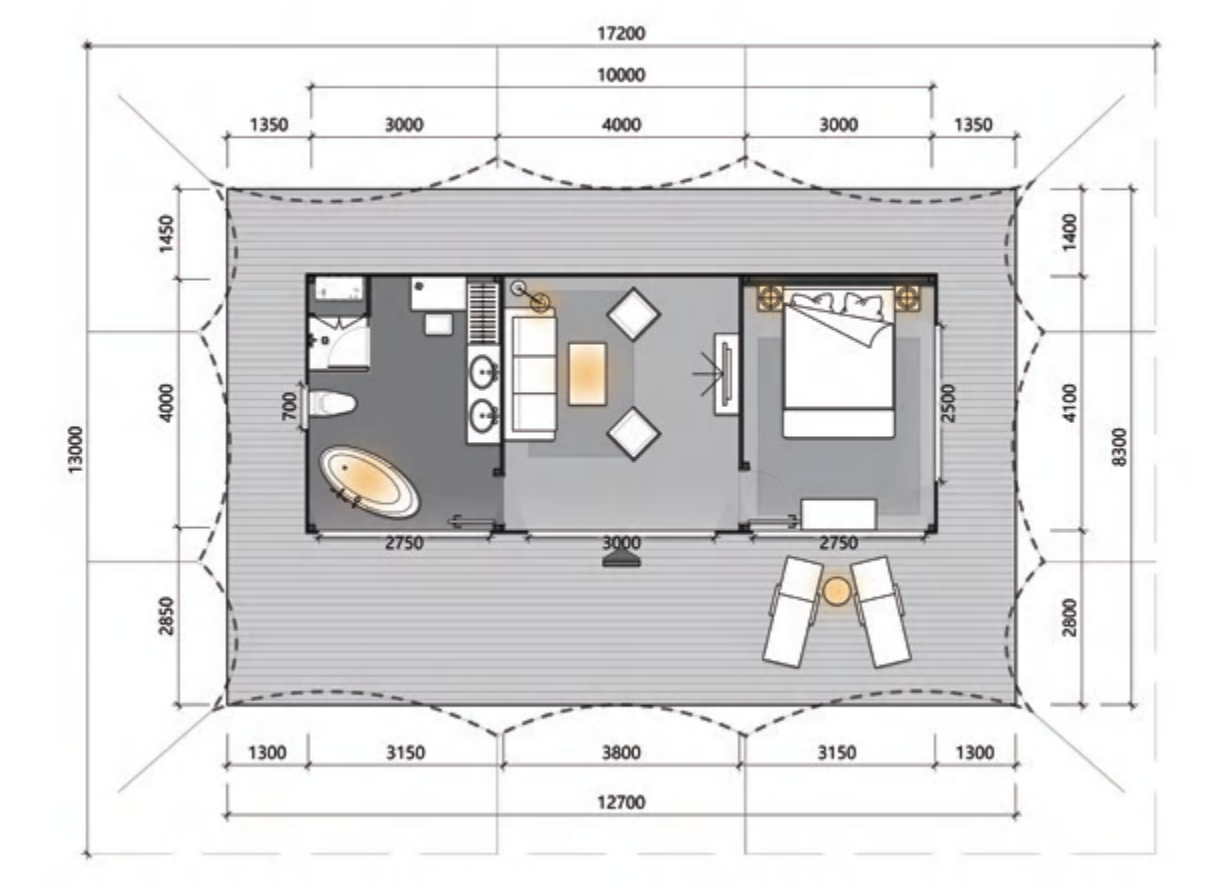 TR40 - Standard Family Stretch Tent