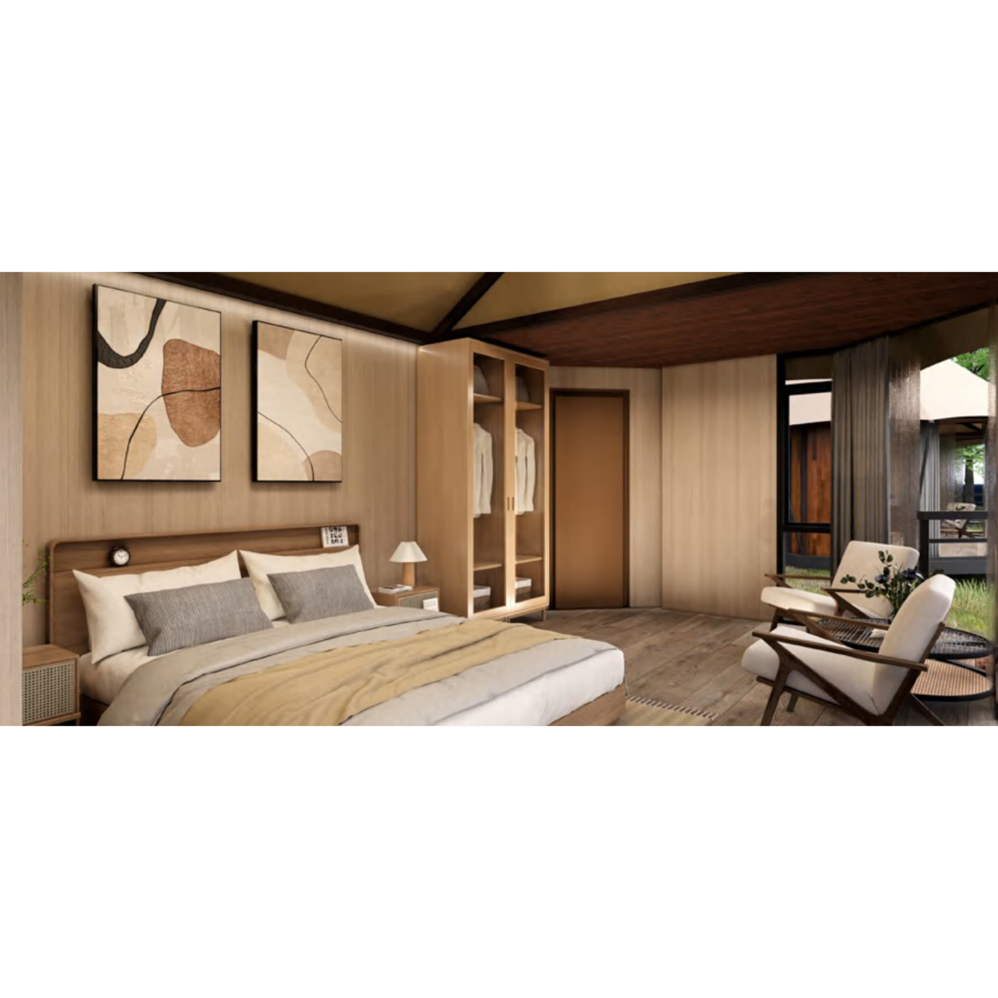 HX28 - Upgraded Luxury H Series Safari Lodge Tent