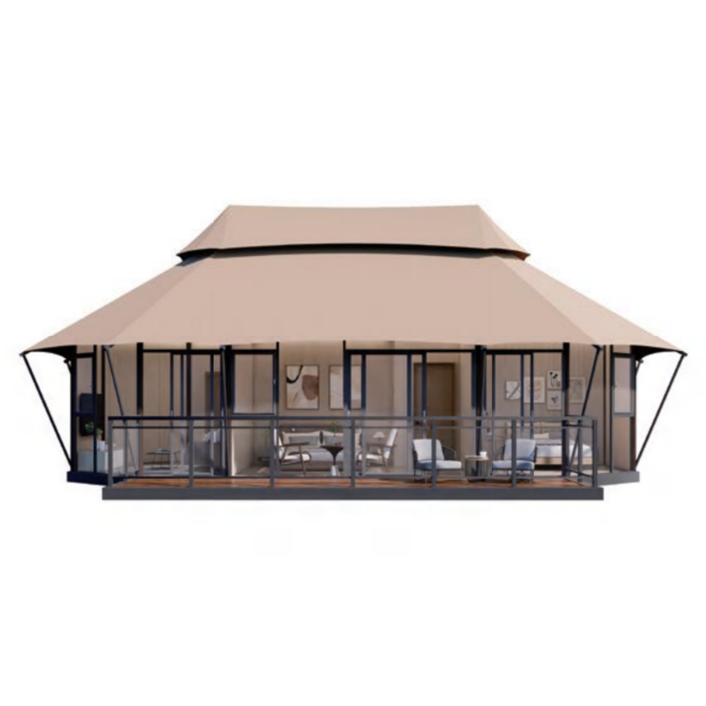 HX58 - Enhanced Luxury H Series Safari Lodge Tent